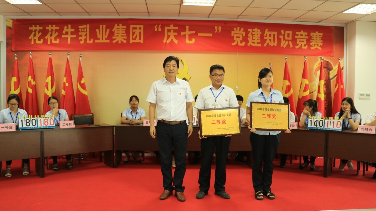 知识竞赛争先锋   比学赶超展风采 —— OD（中国）一站式服务平台乳业集团党委举办庆 “七一”党建知识竞赛