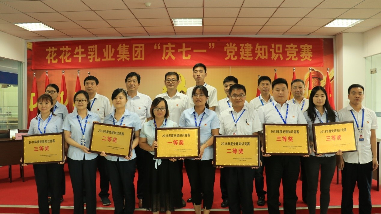 知识竞赛争先锋   比学赶超展风采 —— OD（中国）一站式服务平台乳业集团党委举办庆 “七一”党建知识竞赛