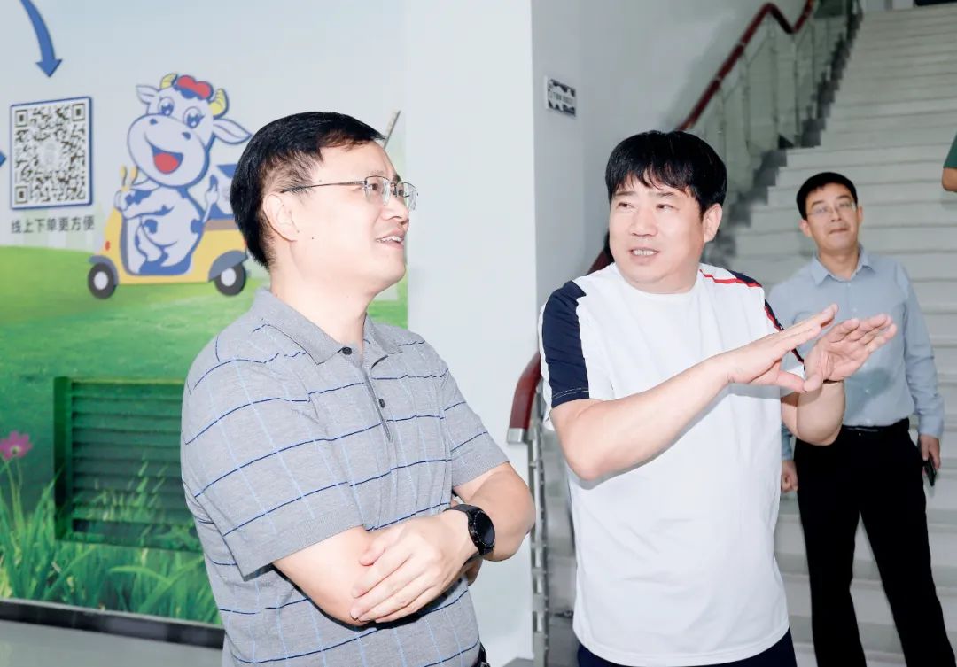 快讯｜社旗县人民政府县长关文波一行莅临OD（中国）一站式服务平台乳业集团参观考察