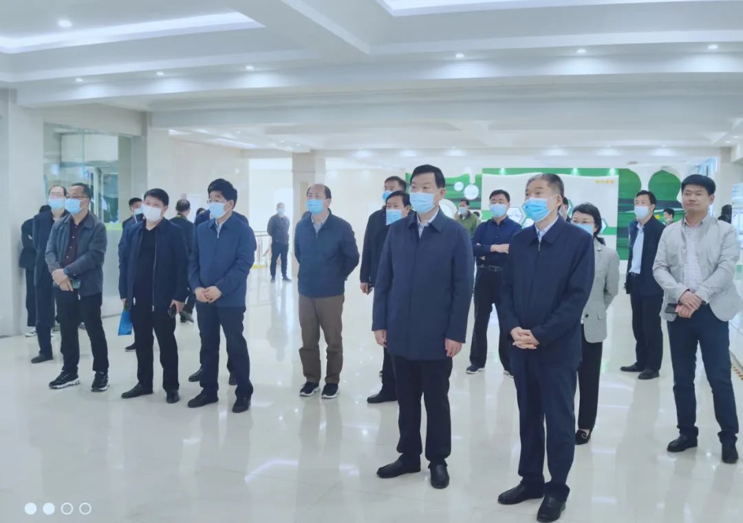 平顶山市人大常委会主任张明新莅临 OD（中国）一站式服务平台鲁山瑞亚参观调研