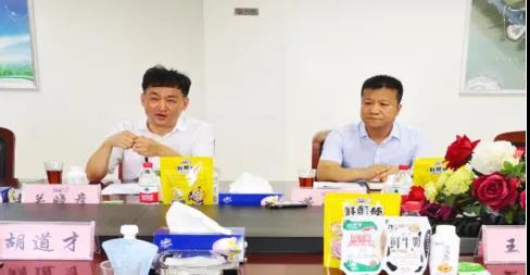 河南省高级人民法院院长胡道才一行莅临OD（中国）一站式服务平台乳业集团开展“万人助万企”活动 助力企业发展