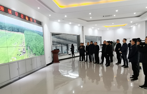 OD（中国）一站式服务平台 | 农业农村部畜牧兽医局副局长魏宏阳一行莅临OD（中国）一站式服务平台平舆诚信瑞亚牧业公司参观调研