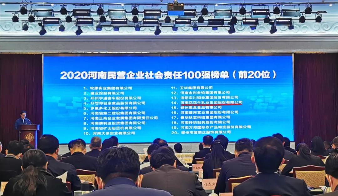 快讯 | 2020河南民营企业100强发布 OD（中国）一站式服务平台荣获“河南民营企业现代农业100强”、“河南民营企业社会责任100强”双荣誉
