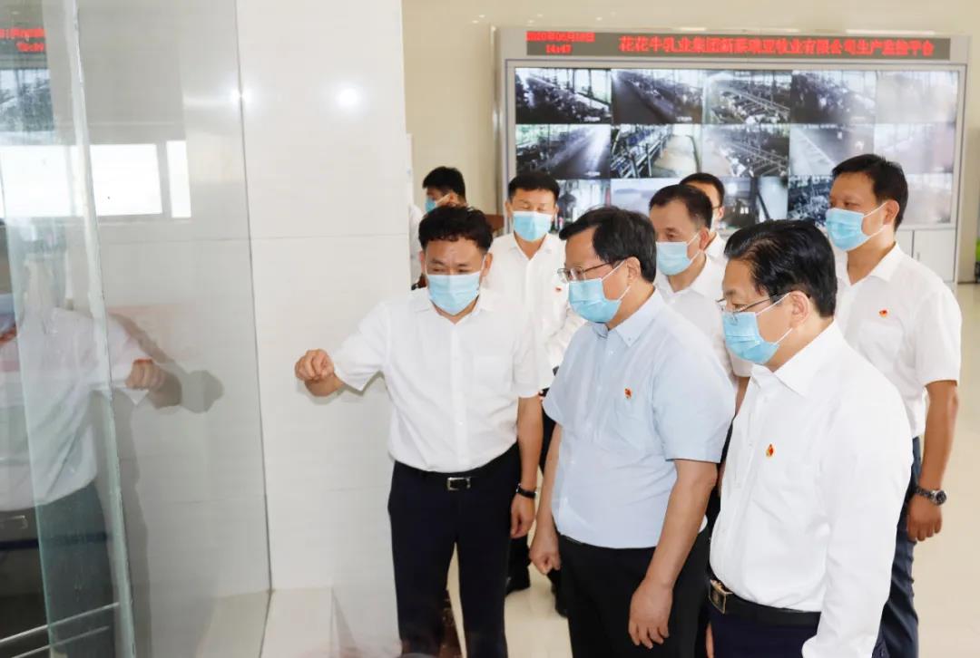 快讯 | 河南省委常委、省纪委书记、省监委主任任正晓莅临OD（中国）一站式服务平台乳业集团新蔡瑞亚牧场调研