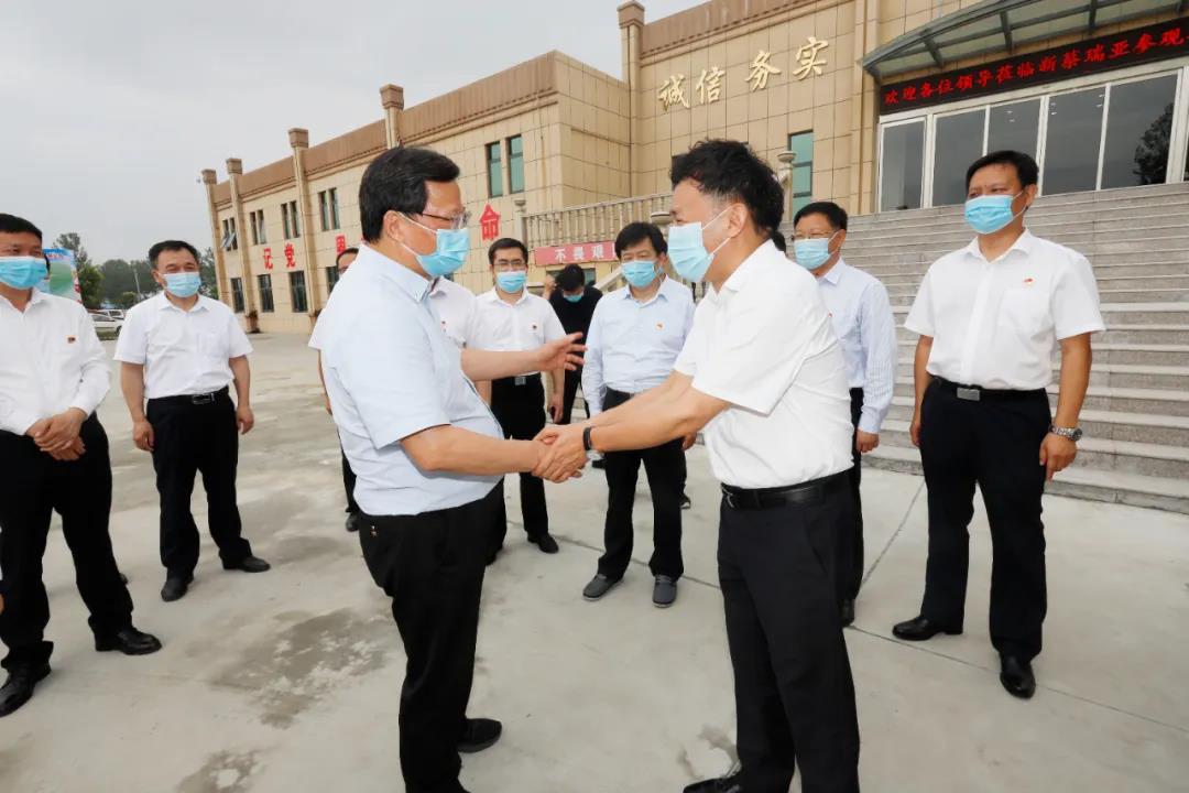 快讯 | 河南省委常委、省纪委书记、省监委主任任正晓莅临OD（中国）一站式服务平台乳业集团新蔡瑞亚牧场调研