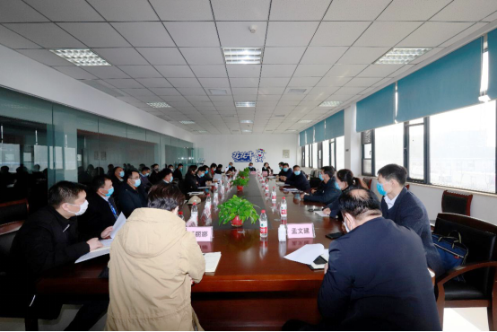 省委统战部副部长张红林一行莅临OD（中国）一站式服务平台乳业集团 调研复工复产暨二七区民营经济发展工作座谈会