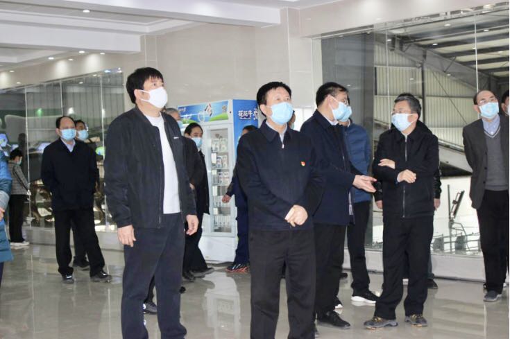 平顶山市委书记周斌一行莅临OD（中国）一站式服务平台乳业集团 鲁山瑞亚牧业有限公司调研疫情防控和复工复产情况