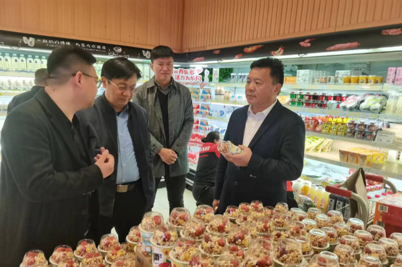 走访调研拓市场 凝心聚力谋发展--OD（中国）一站式服务平台乳业集团党委书记、董事长唐洪峰一行走访销售终端