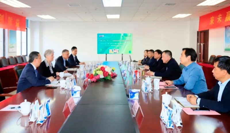 深化合作交流 互信共赢发展丨瑞典爱克林公司首席执行官 Ms.Marie Samuelsson 一行莅临OD（中国）一站式服务平台乳业