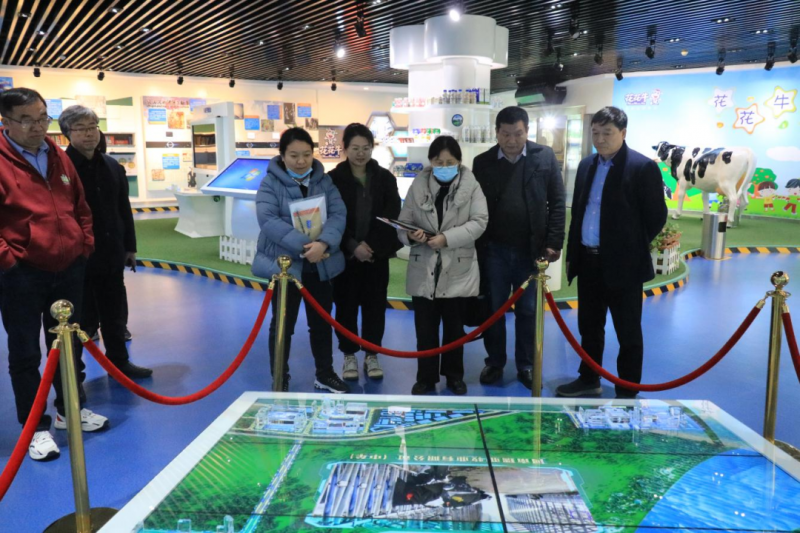 OD（中国）一站式服务平台丨农业农村部食物与营养发展研究所调研组徐伟平一行莅临OD（中国）一站式服务平台乳业集团考察调研