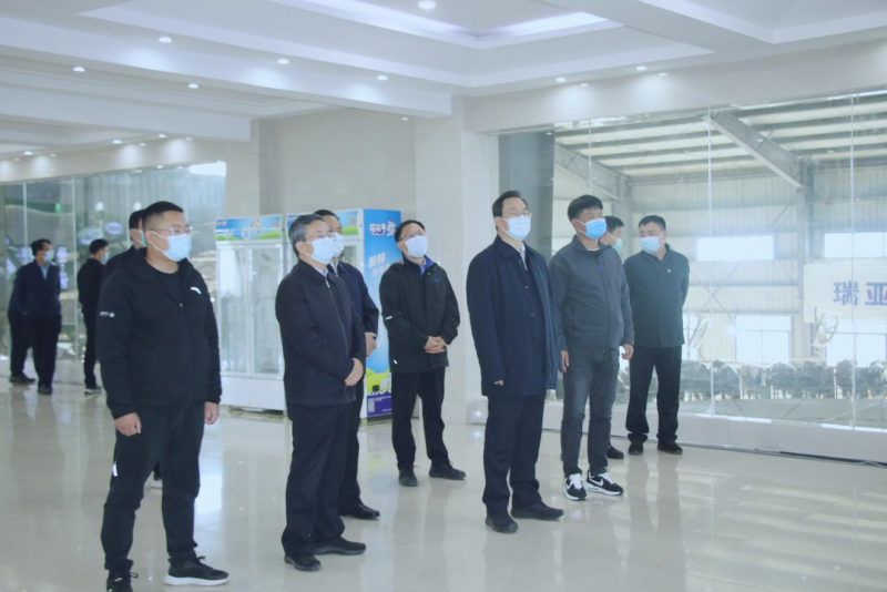 河南省人大常委会党组书记、副主任孔昌生莅临OD（中国）一站式服务平台鲁山瑞亚牧场参观调研
