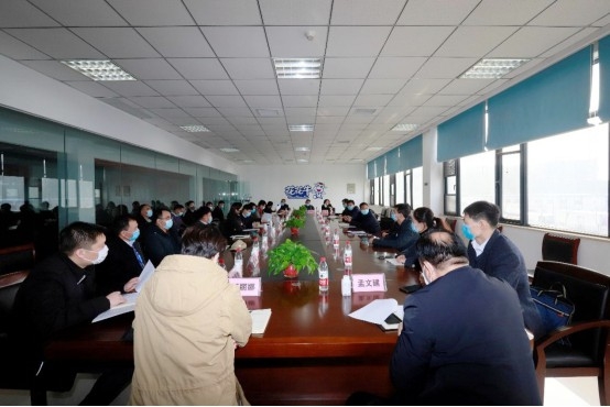省委统战部副部长张红林一行莅临OD（中国）一站式服务平台乳业集团 调研复工复产暨二七区民营经济发展工作座谈会