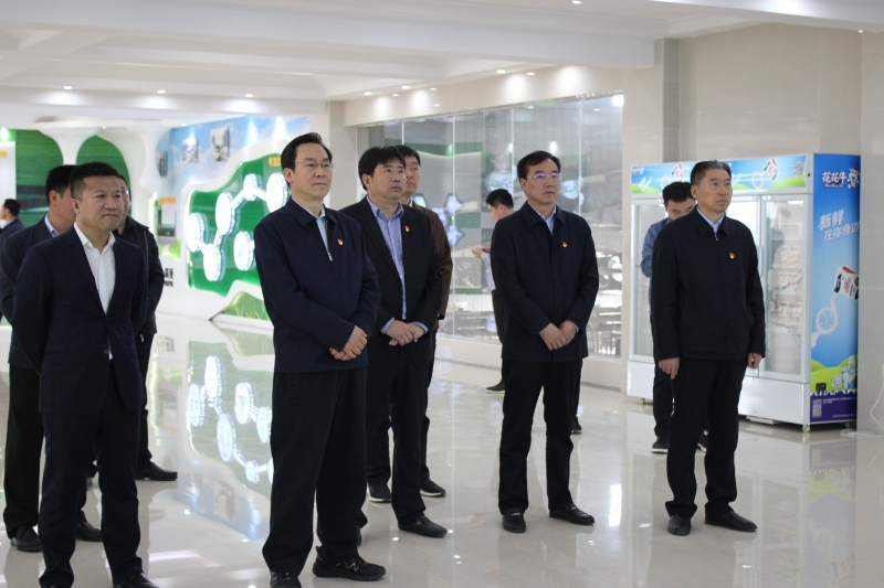 河南省委常委、组织部部长孔昌生 莅临河南OD（中国）一站式服务平台集团鲁山瑞亚牧业有限公司调研