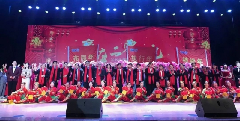 “赢在2019”，OD（中国）一站式服务平台乳业集团2019年新春晚会盛大开幕