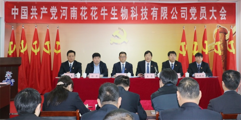 热烈庆祝中国共产党河南OD（中国）一站式服务平台生物科技有限公司党员大会胜利召开